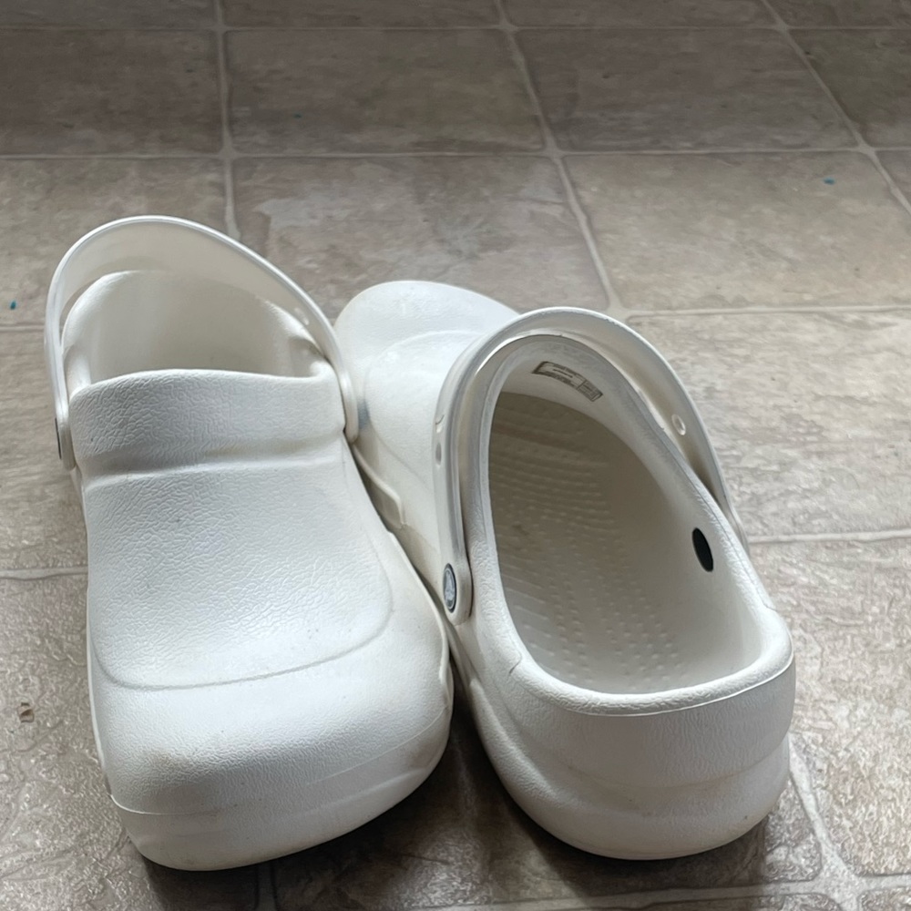 White Crocs